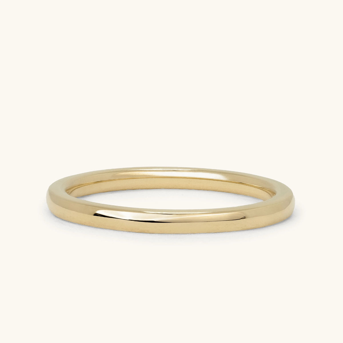 Classic Plain Band Wedding Ring