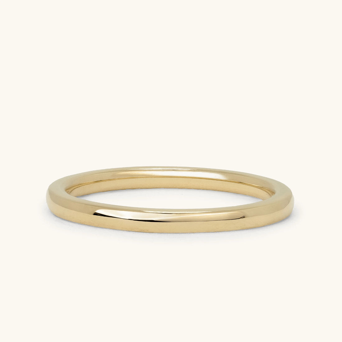 Classic Plain Band Wedding Ring